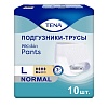Подгузники-трусы Tena ProSkin Pants Normal Large, объем талии 100-135 см, 10 шт. в интернет-магазине Благошоп